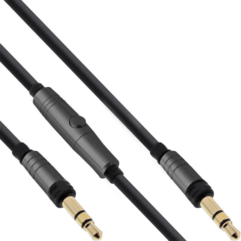 InLine 1.3m, 2x3.5mm audio cable