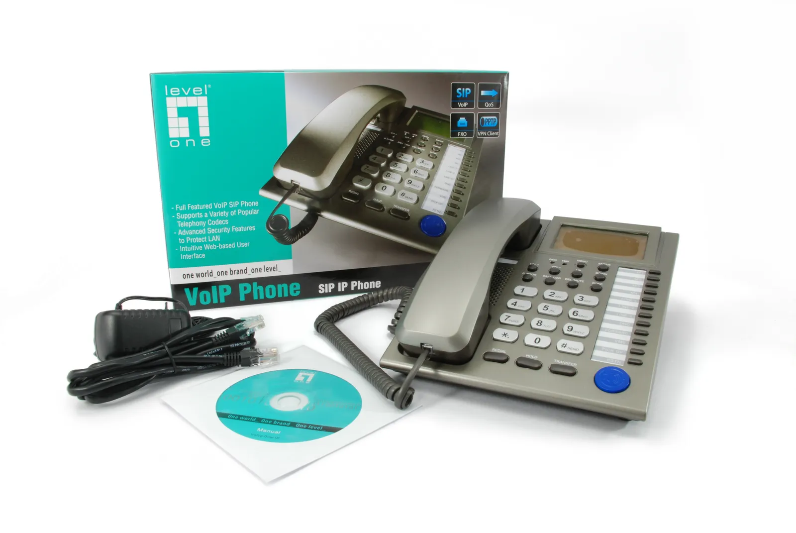LevelOne VOI-7010 IP phone – slika 7