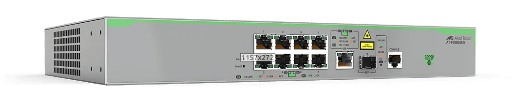 Allied Telesis AT-FS980M/9-10 network switch