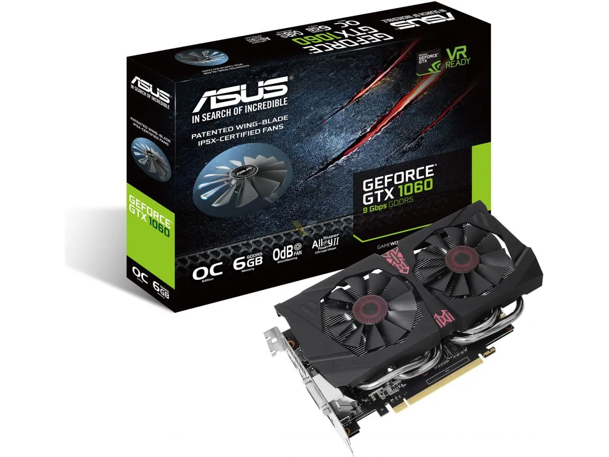 ASUS GTX1060-O6G-9GBPS graphics card – slika 4