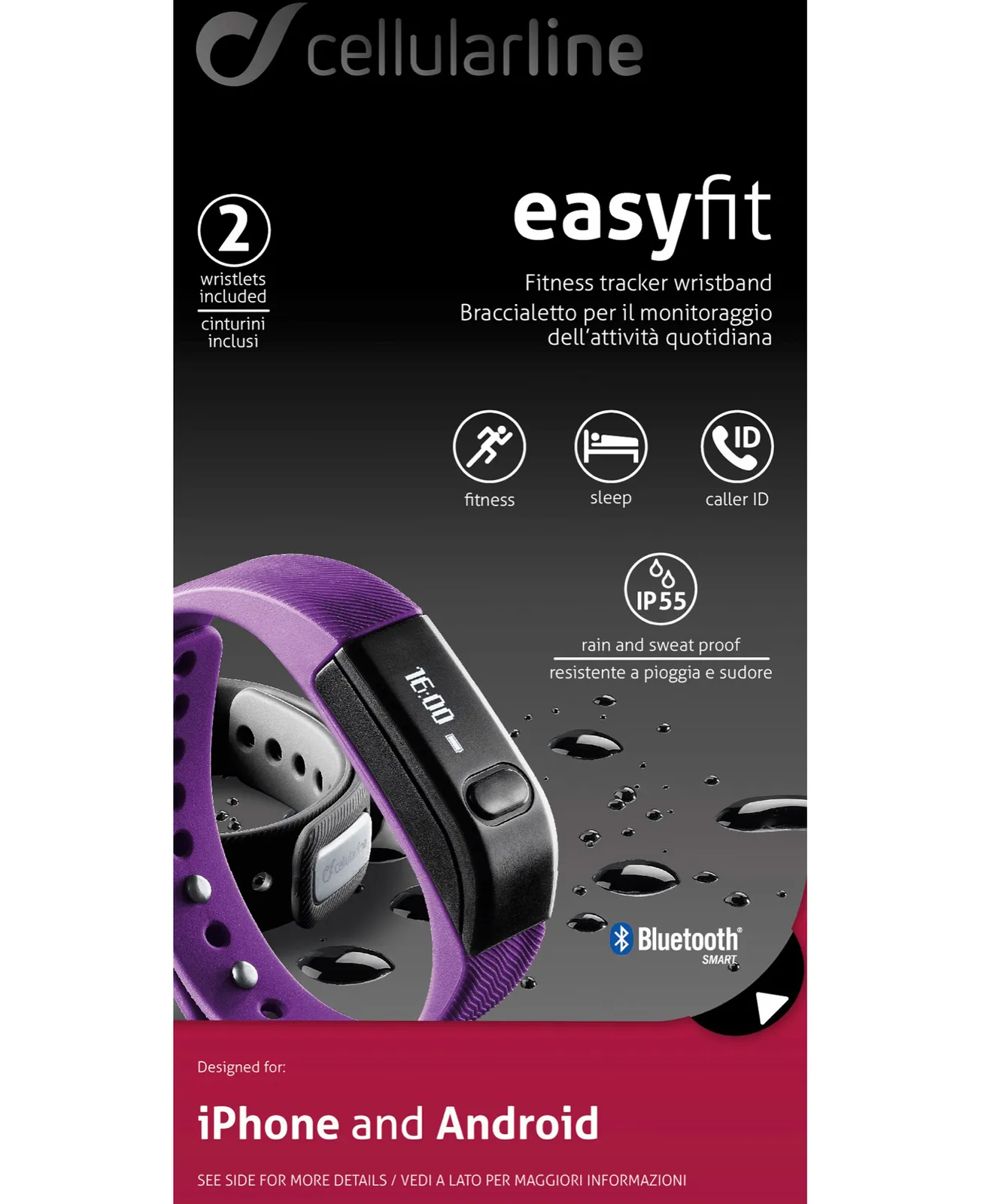 Cellularline BTEASYFITP activity tracker – slika 4