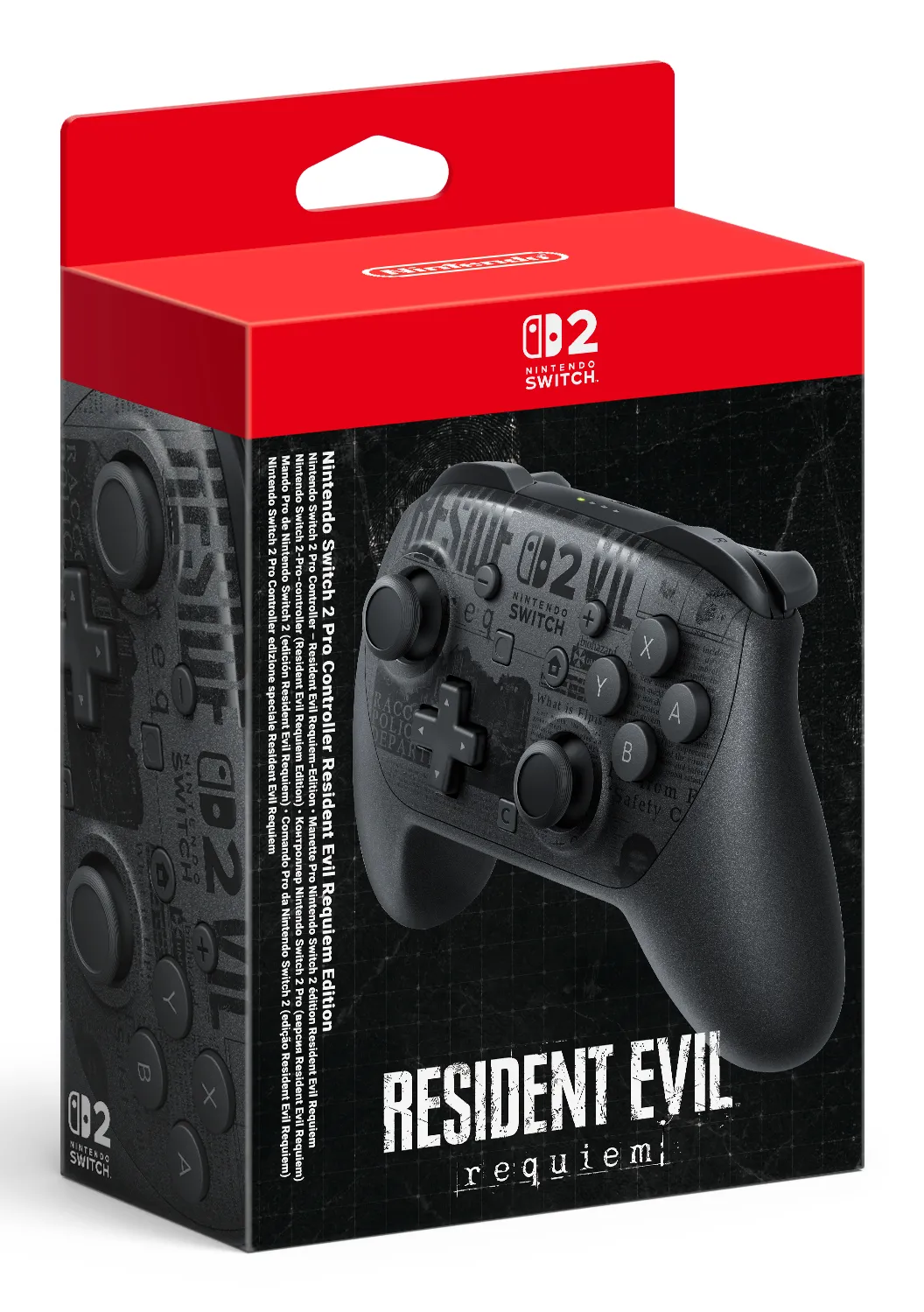 Nintendo Switch 2 Pro Controller - Resident Evil Requiem Edition – slika 6