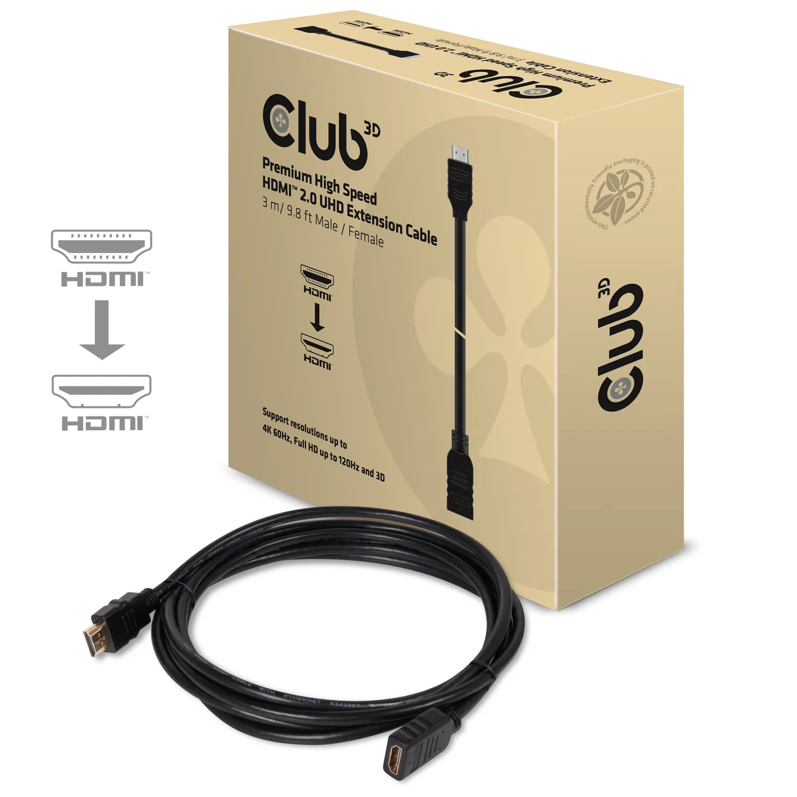 CLUB3D CAC-1321 HDMI cable – slika 3