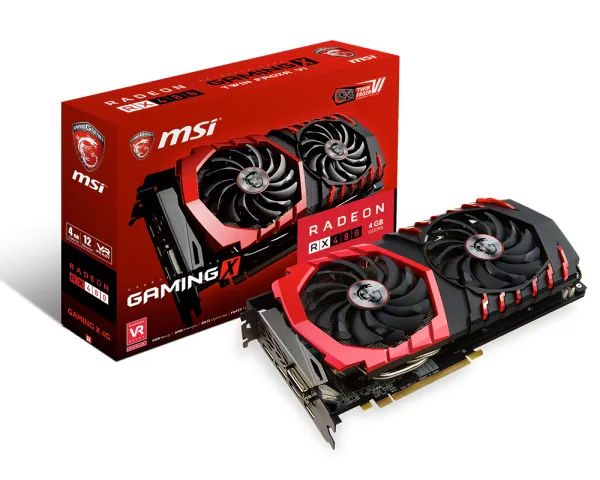 MSI GAMING Radeon RX 480 X 4G