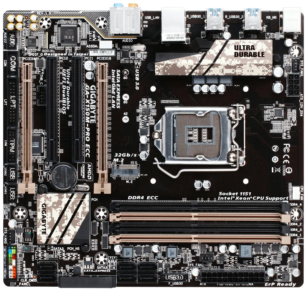 GIGABYTE GA-X150M-PRO ECC (rev. 1.0)