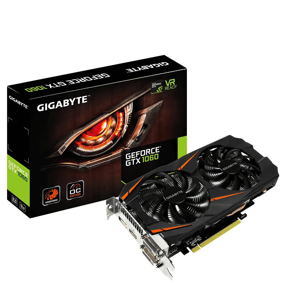 GIGABYTE GTX 1060 WINDFORCE OC 3G – slika 2