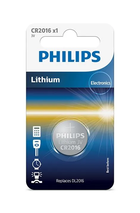 Philips CR2016/27 household battery