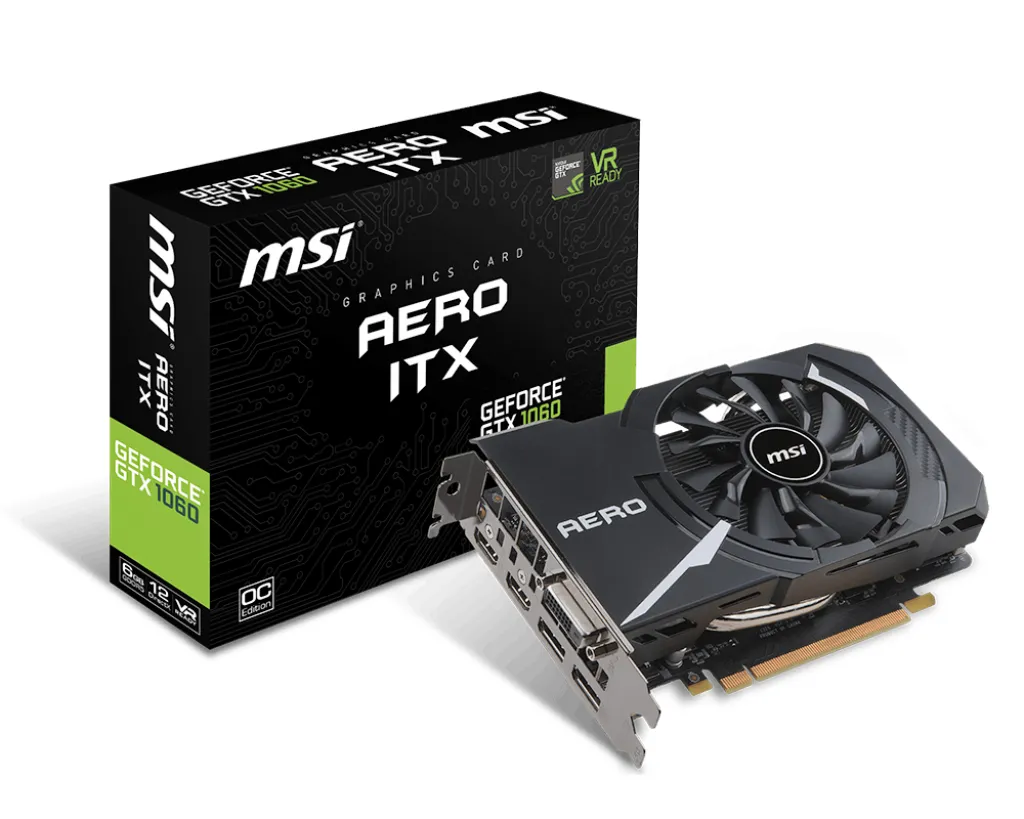 MSI AERO ITX Geforce GTX 1060 6G OC