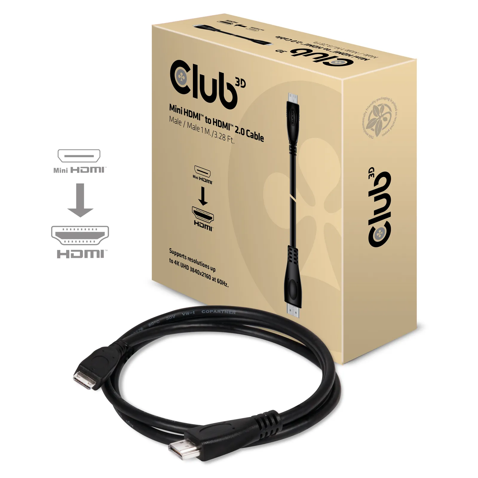CLUB3D CAC-1350 HDMI cable – slika 2