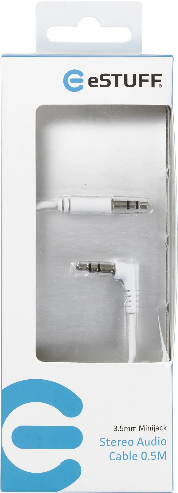 eSTUFF 0.5m 3.5mm - 3.5mm audio cable – slika 4