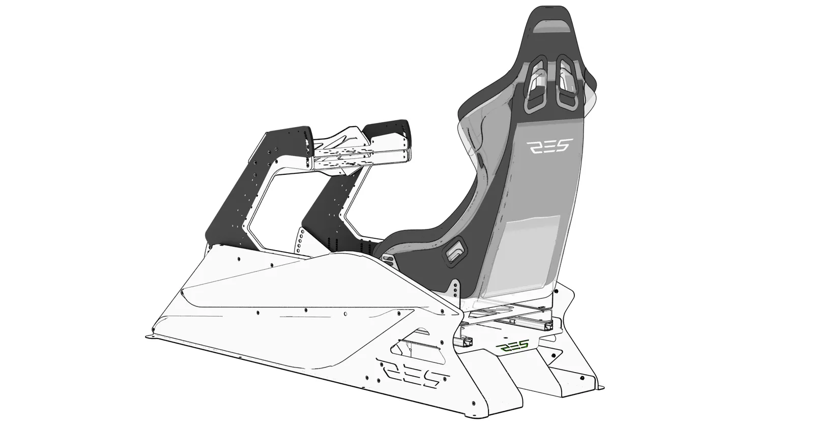 Res-Tech AC GT 01 0A flight/racing simulator accessory – slika 6