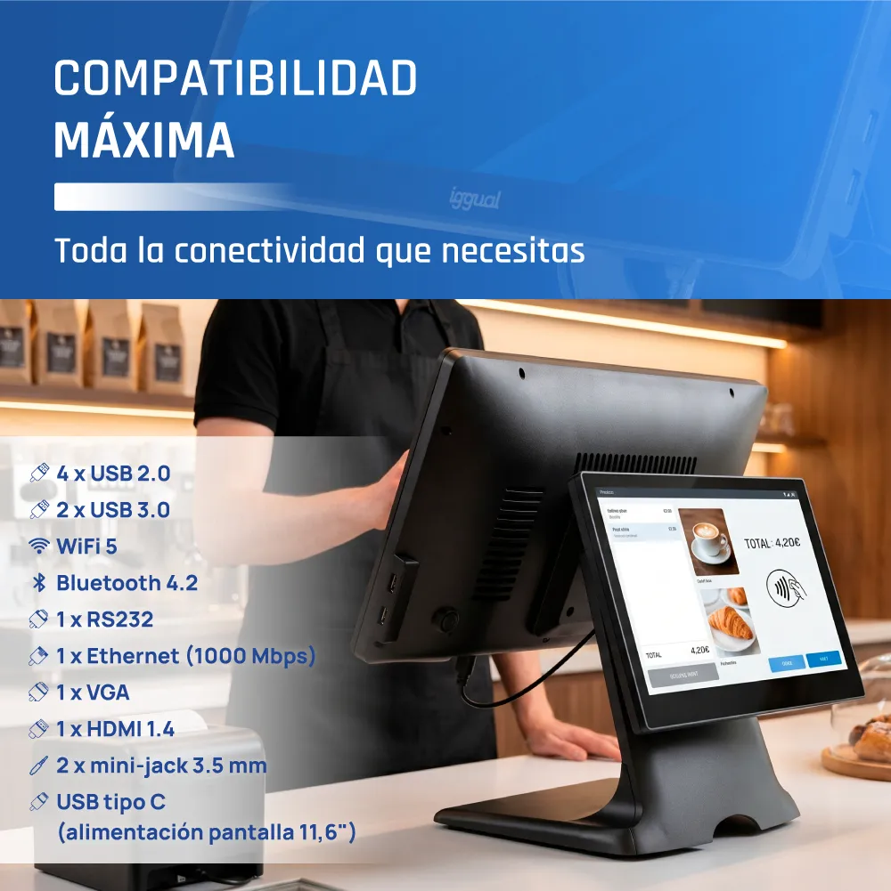 iggual IGG320525 POS system – slika 10