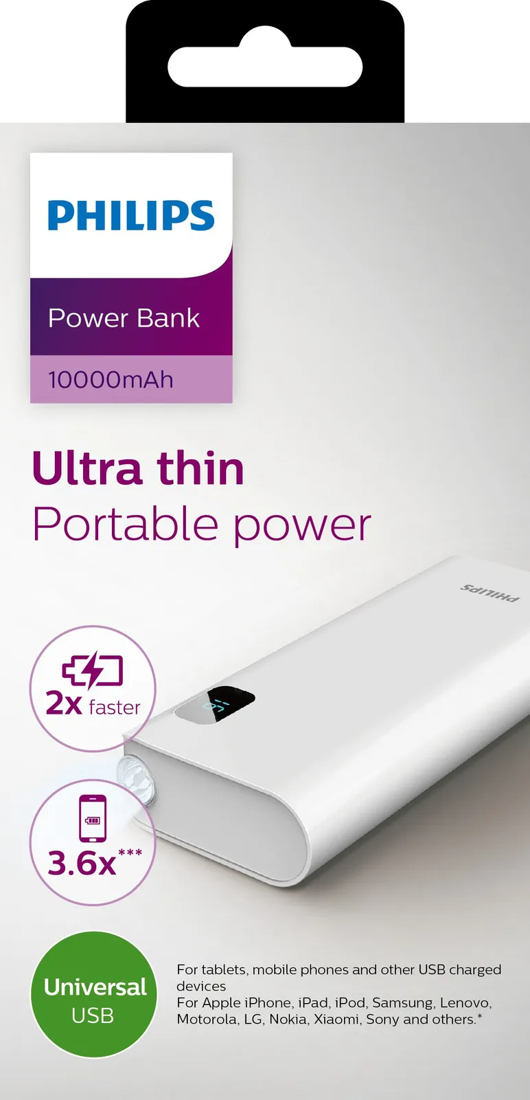 Philips DLP10016/97 power bank – slika 2