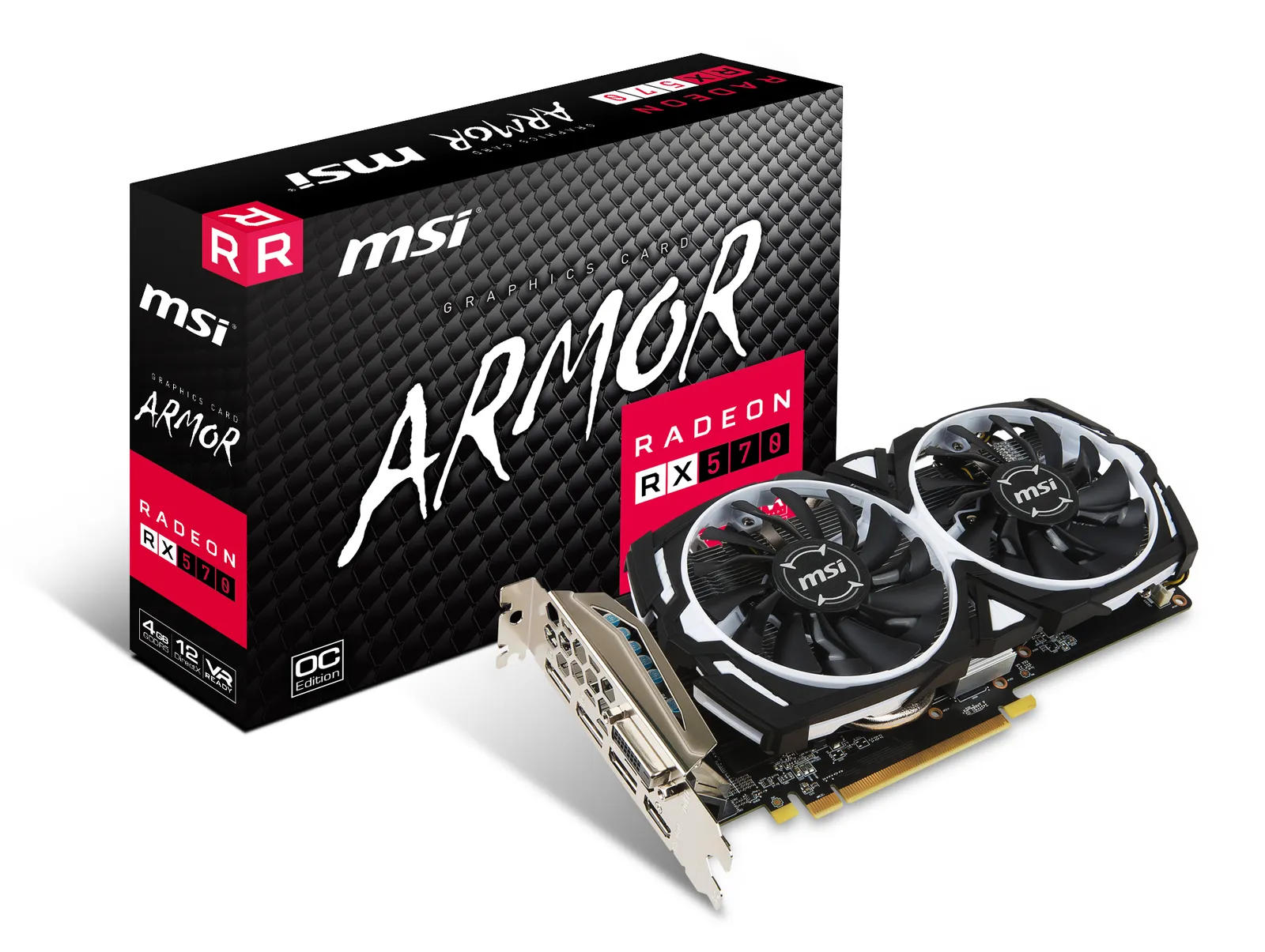 MSI ARMOR Radeon RX 570 4G OC – slika 7