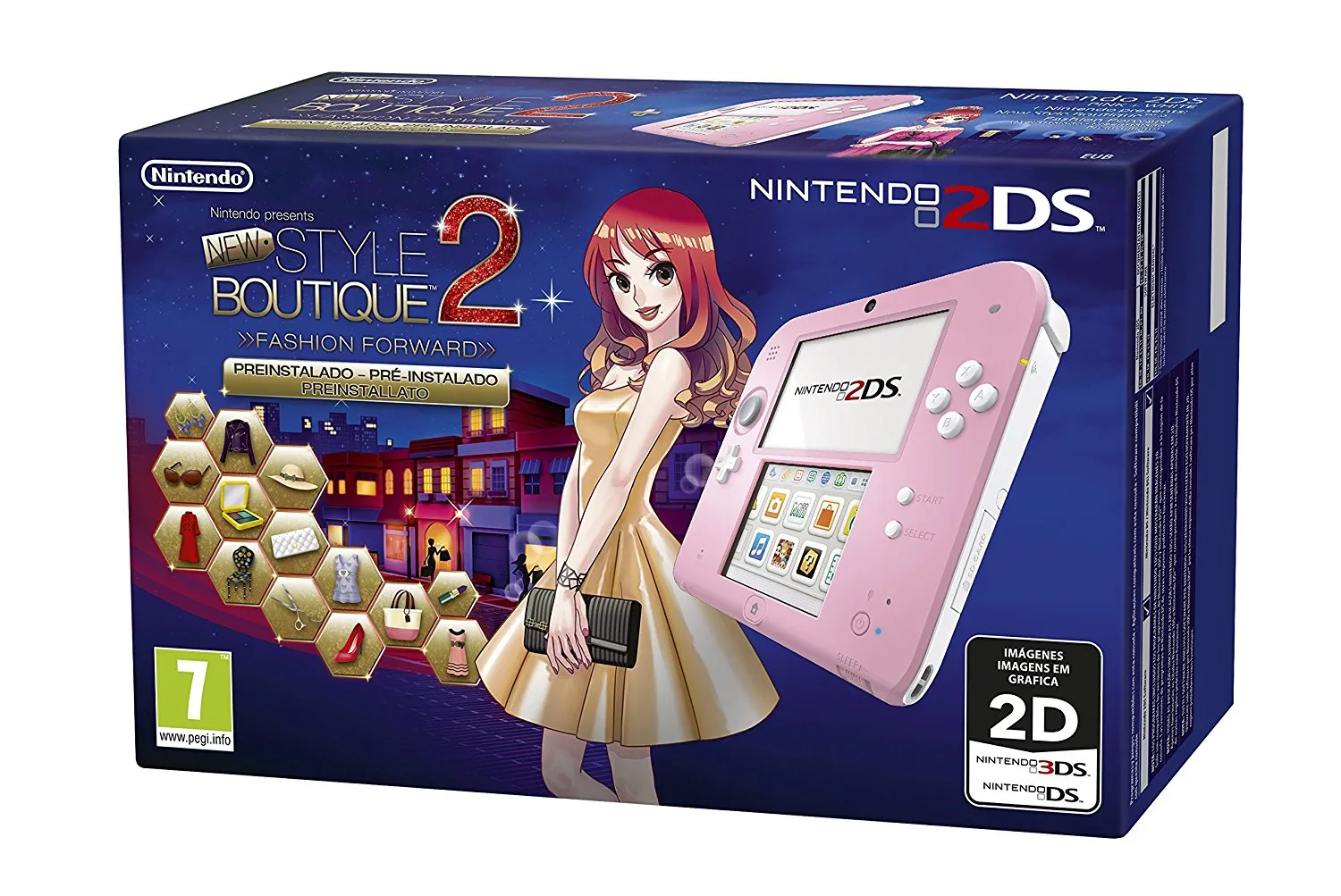 Nintendo 2DS, New Style Boutique 2 portable game console