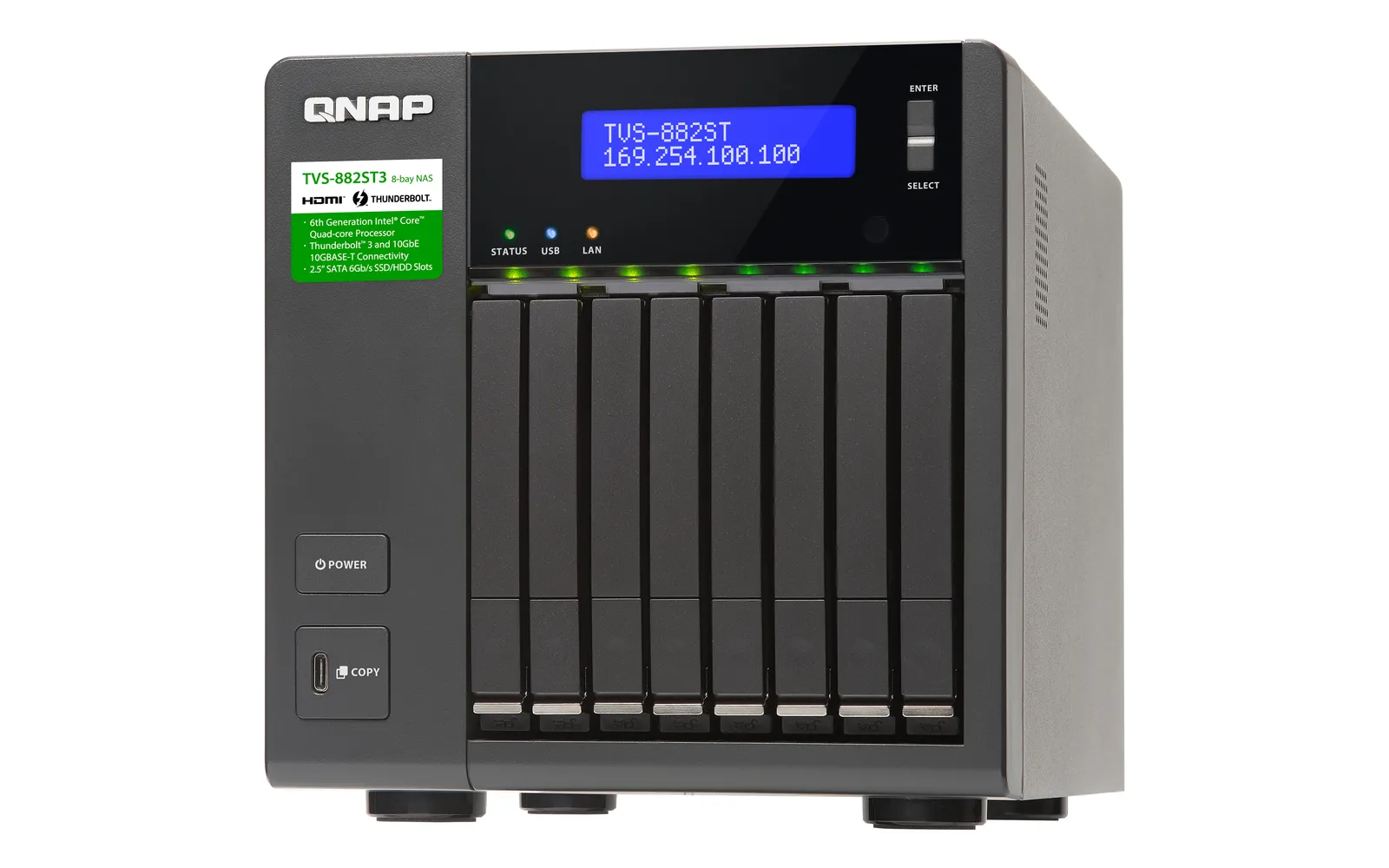 QNAP TVS-882ST3 – slika 8