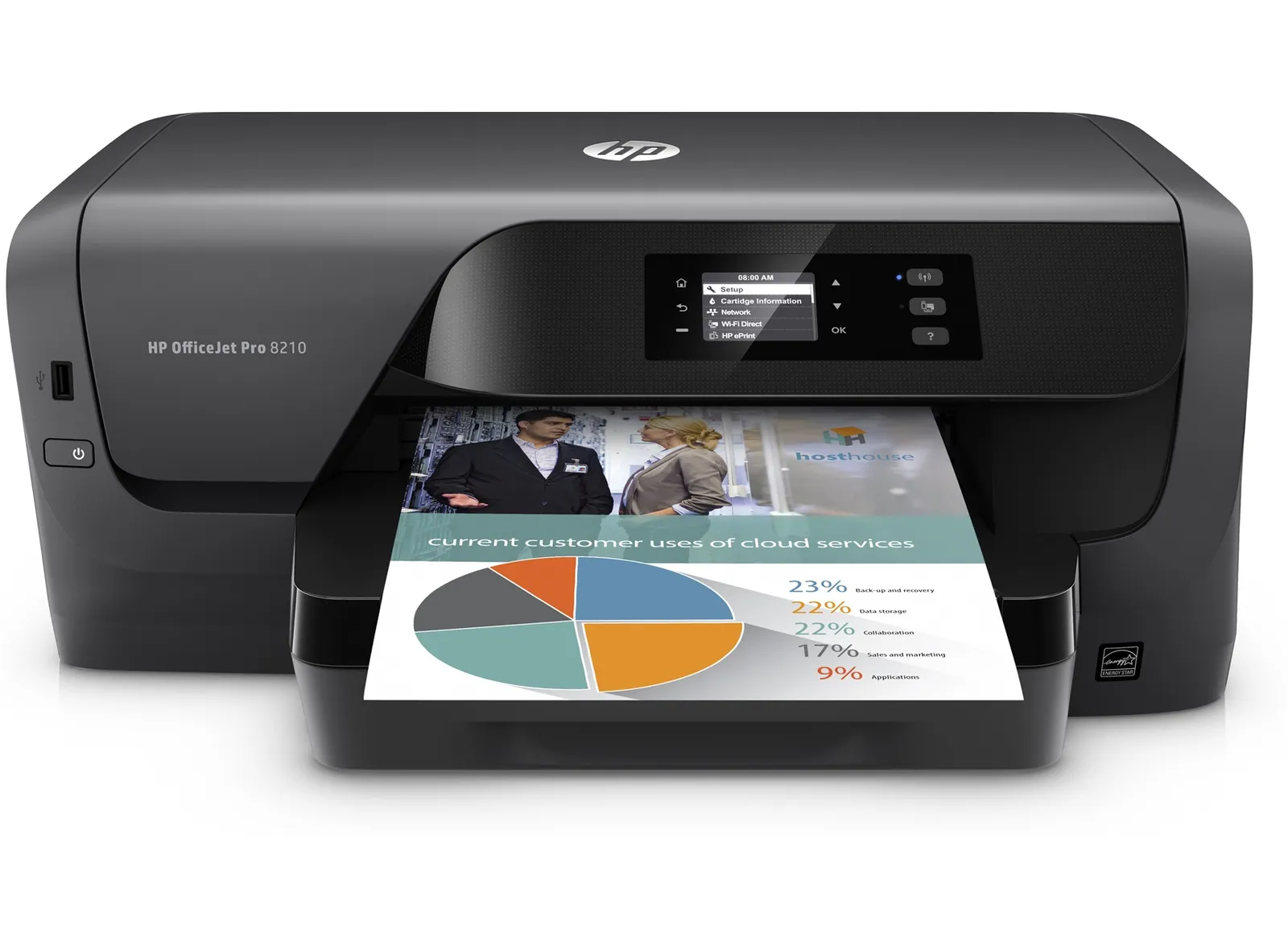 HP Officejet Pro 8210 + Pro 6960 AiO inkjet printer