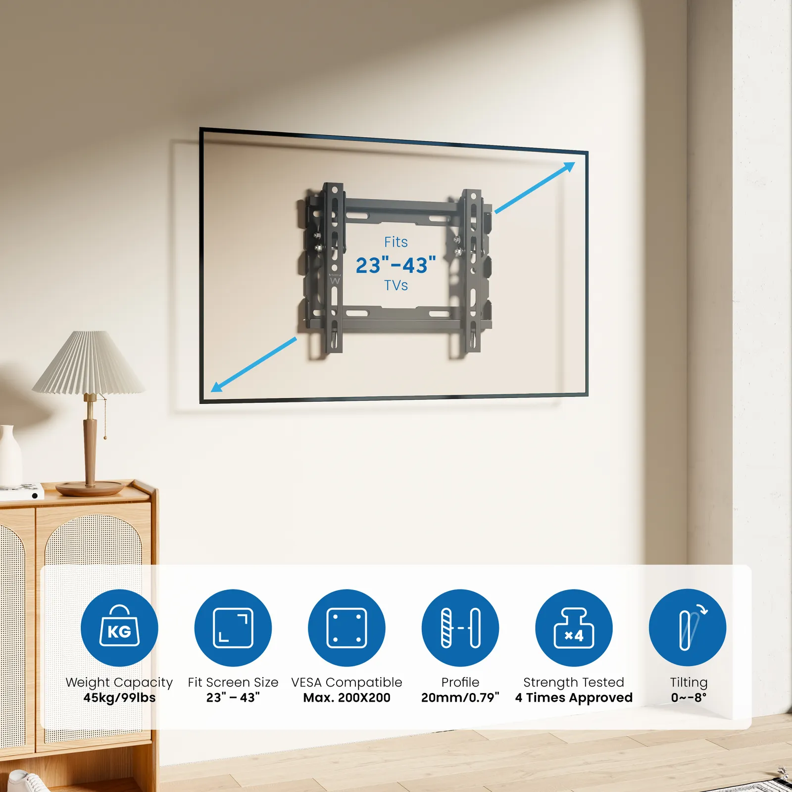 Ewent EW1506 TV mount/stand – slika 3