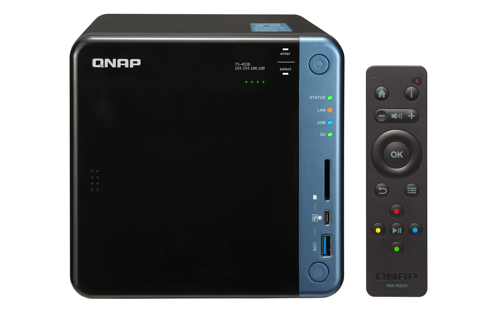 QNAP TS-453B 4-BAY PROFESSIONAL-GRADE ISCSI N