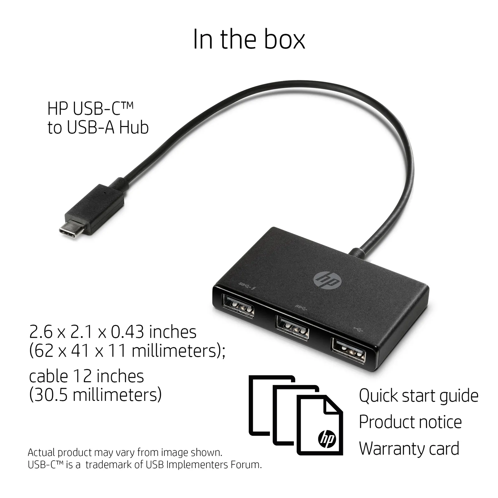 HP USB-C to USB-A Hub – slika 3