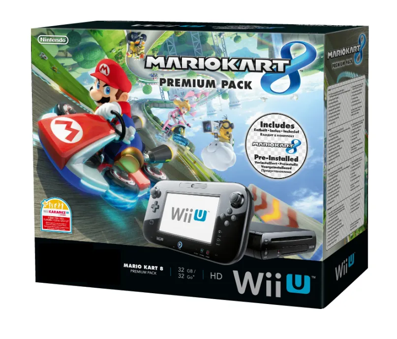 Nintendo Wii U Mario Kart 8 Download Premium Pack