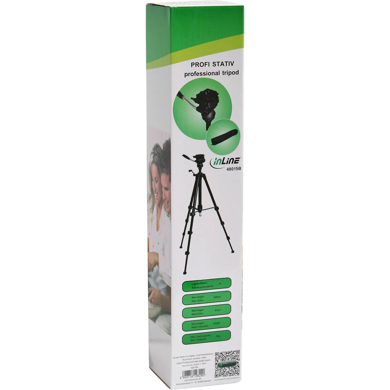 InLine 48015B tripod – slika 5