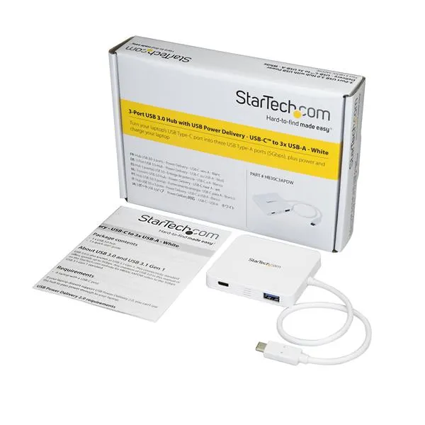 StarTech.com HB30C3APDW interface hub – slika 5