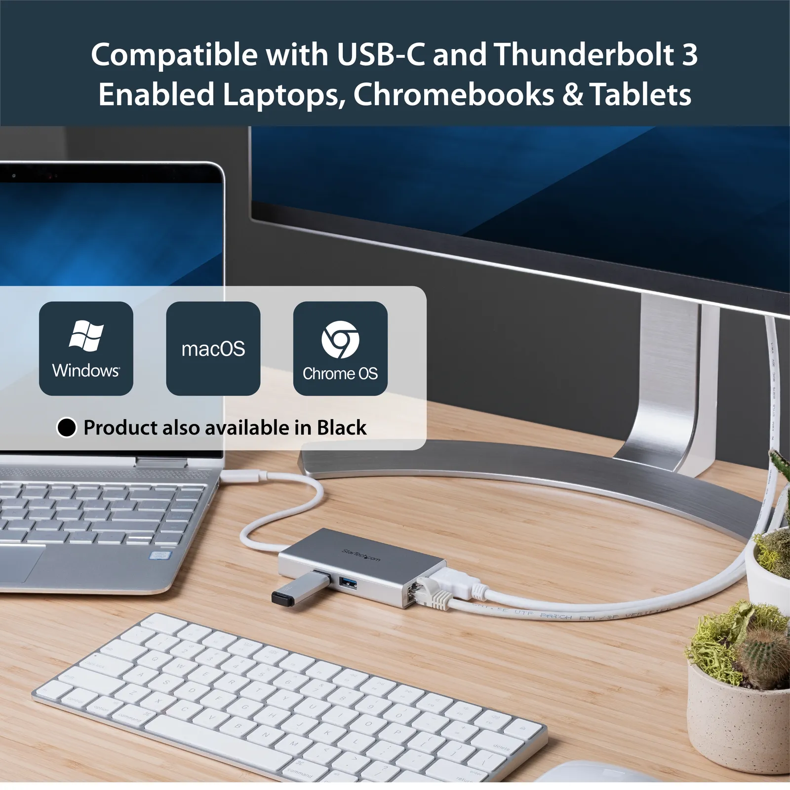 StarTech.com DKT30CHPDW laptop dock/port replicator – slika 10