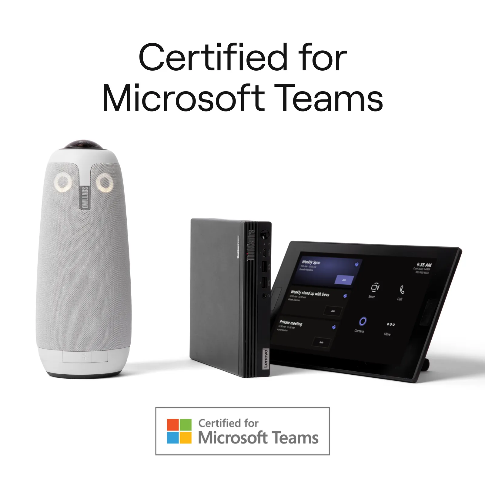 Owl Labs Small Microsoft Teams Rooms Bundle video conferencing system – slika 3
