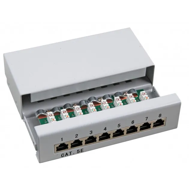 Techly I-PP 08-E-RSD patch panel – slika 2