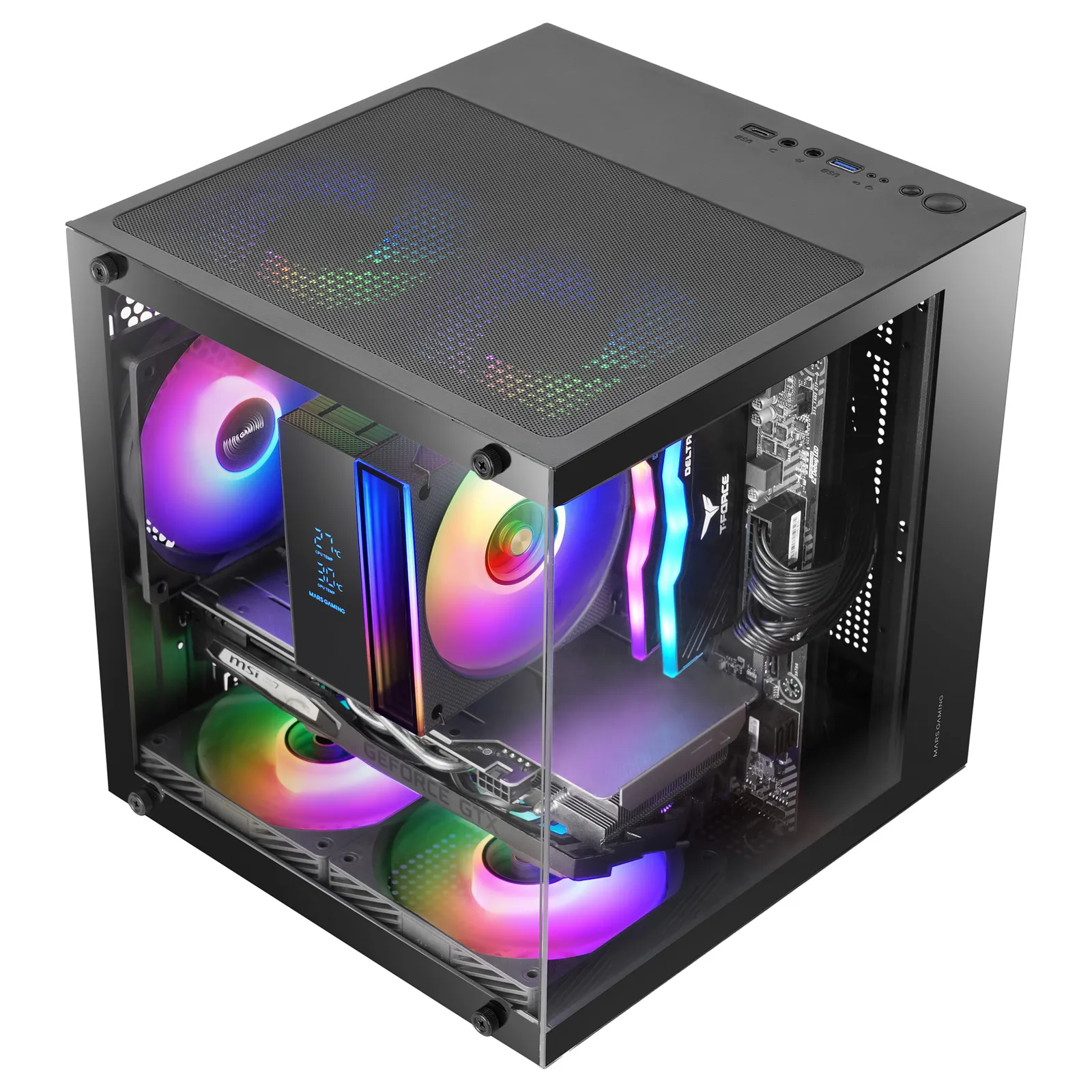 Mars Gaming MC-CUBE computer case – slika 3