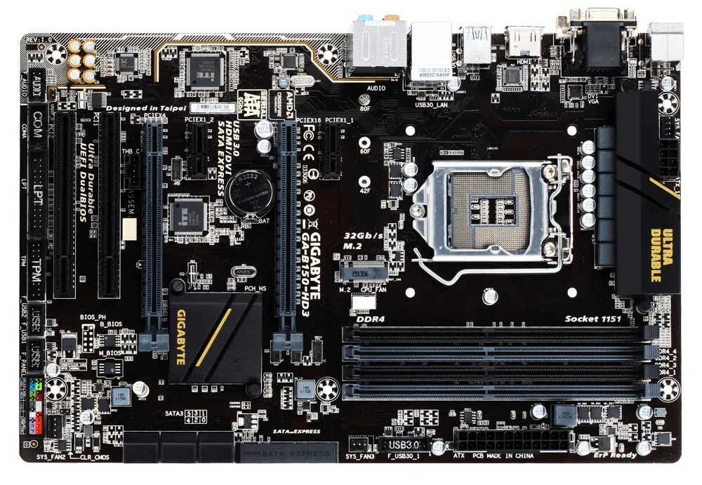 GIGABYTE SUPPORTS 6TH GENERATION INTEL CORE PROCESSOR PCIE GEN3 X4 M.2 CONNECTOR WITH U – slika 2