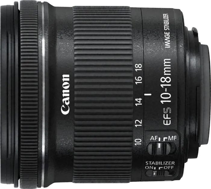 Canon EF-S 10-18mm f/4.5-5.6 IS STM + Filter + 8GB SD