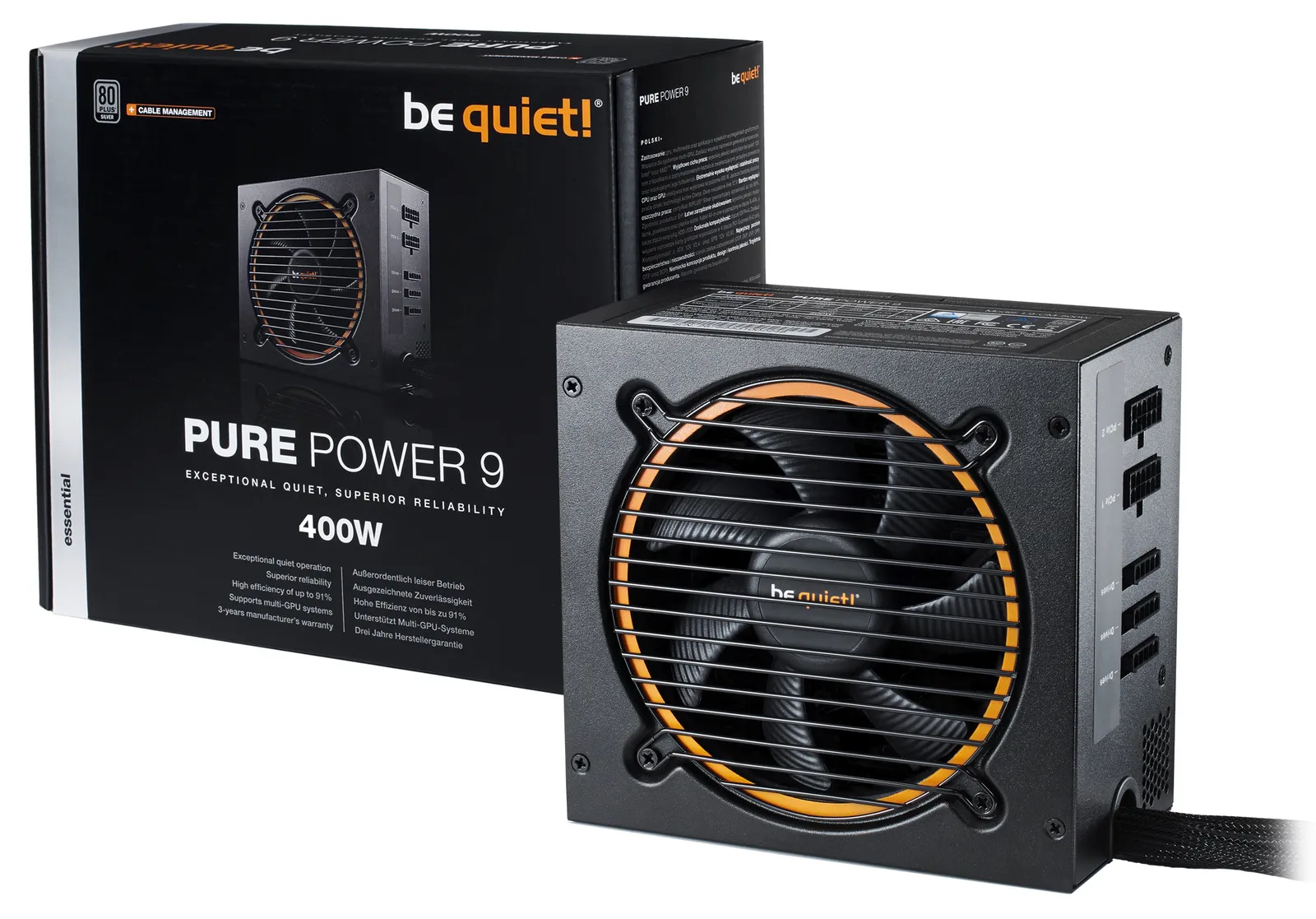 be quiet! Pure Power 9 CM power supply unit – slika 3