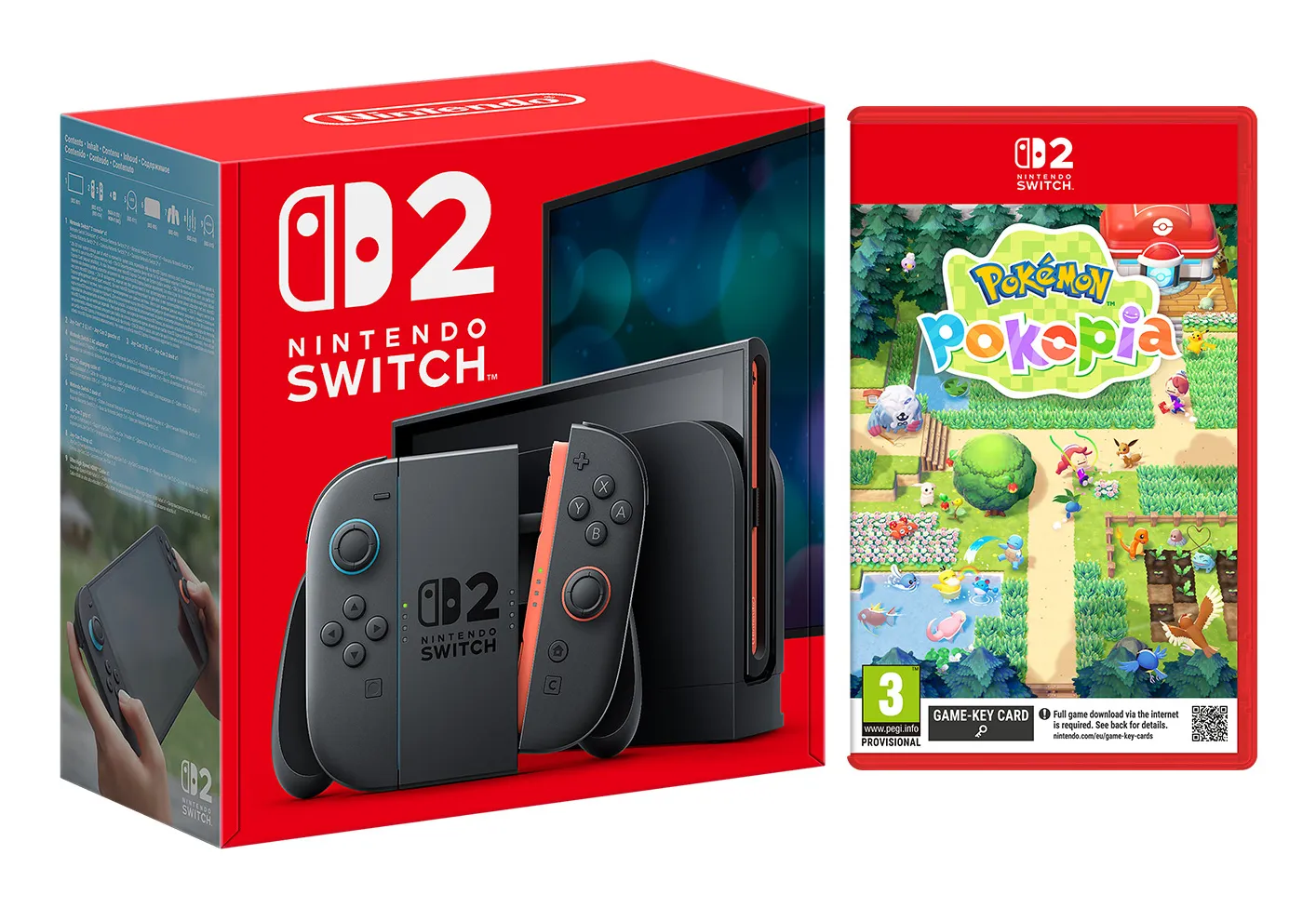 Nintendo Switch 2 + Pokémon Pokopia portable game console