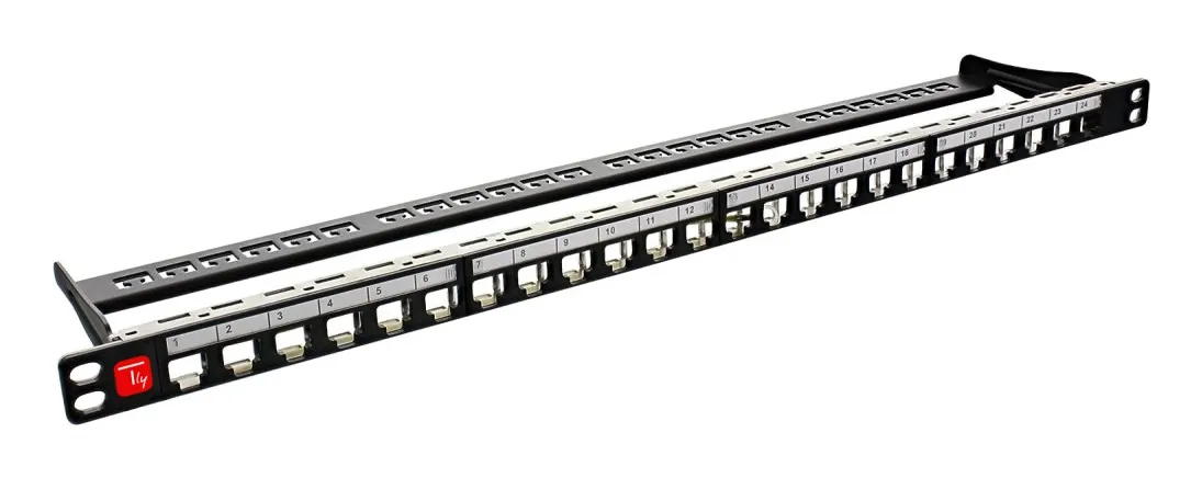 Techly I-KS PP-24-NEHT patch panel