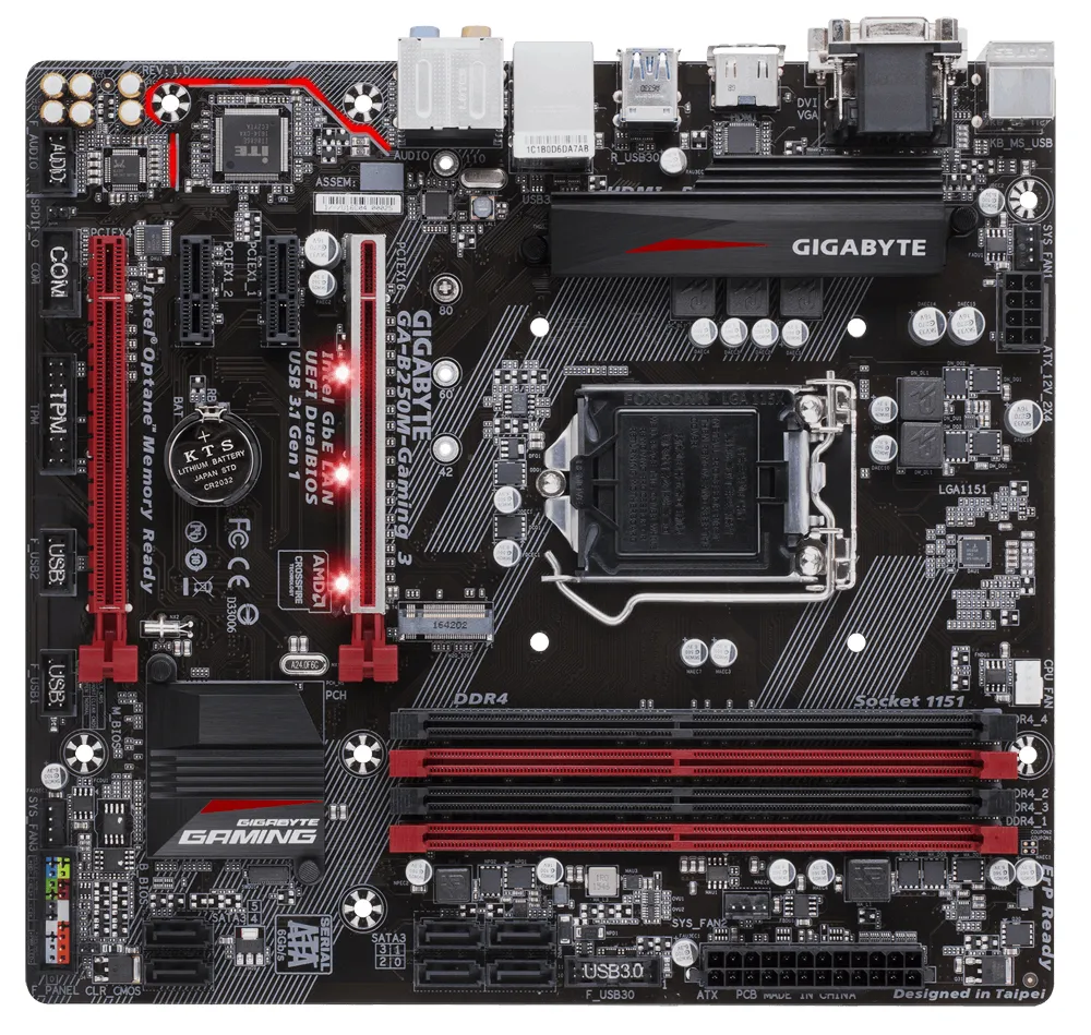 GIGABYTE GA-B250M-GAMING 3 S1151 B250 – slika 2