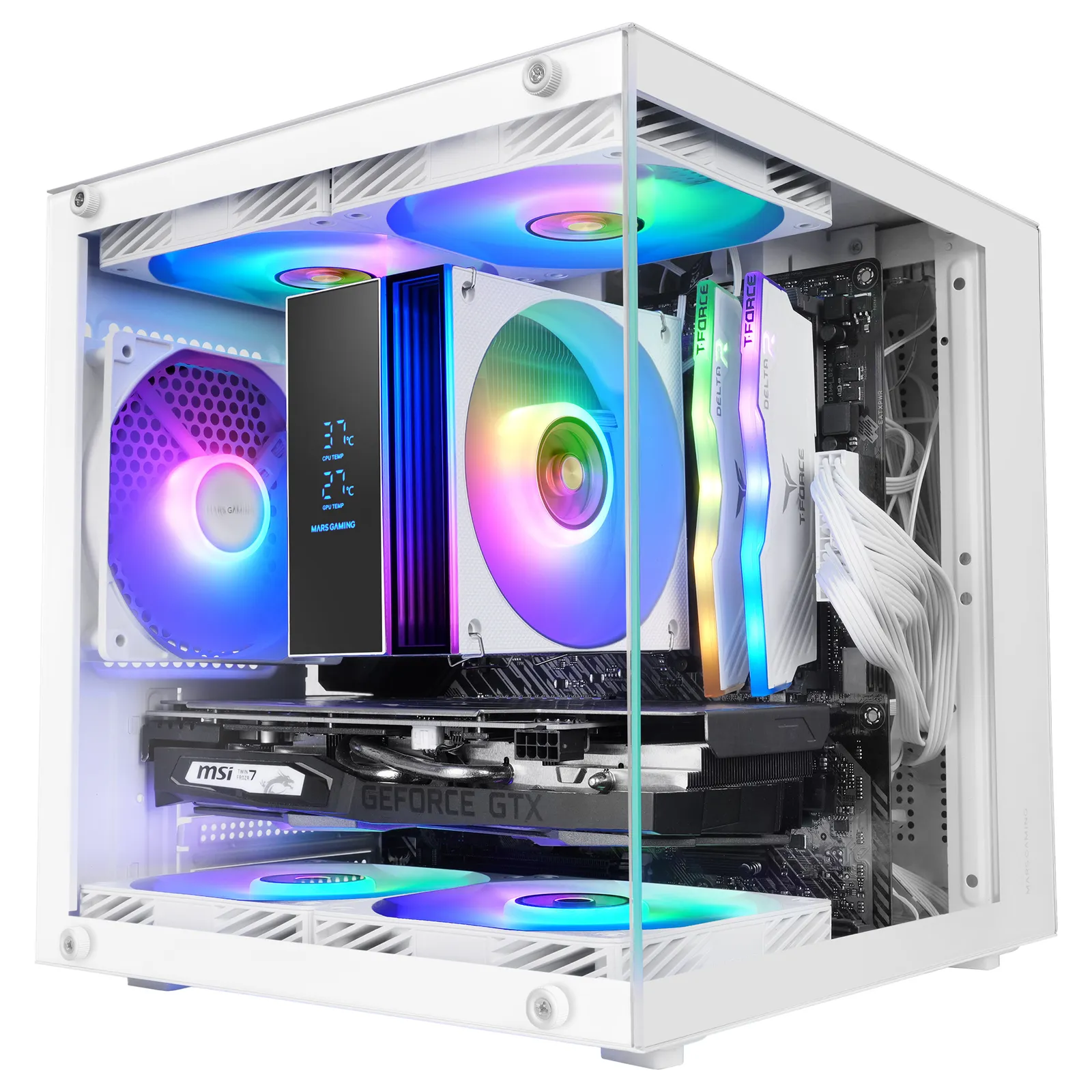 Mars Gaming MC-CUBEW computer case – slika 2