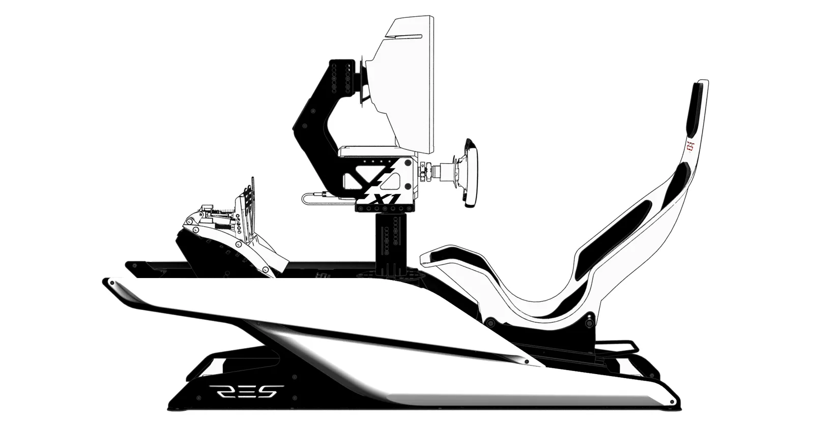 Res-Tech AC ALL 01 0F flight/racing simulator accessory