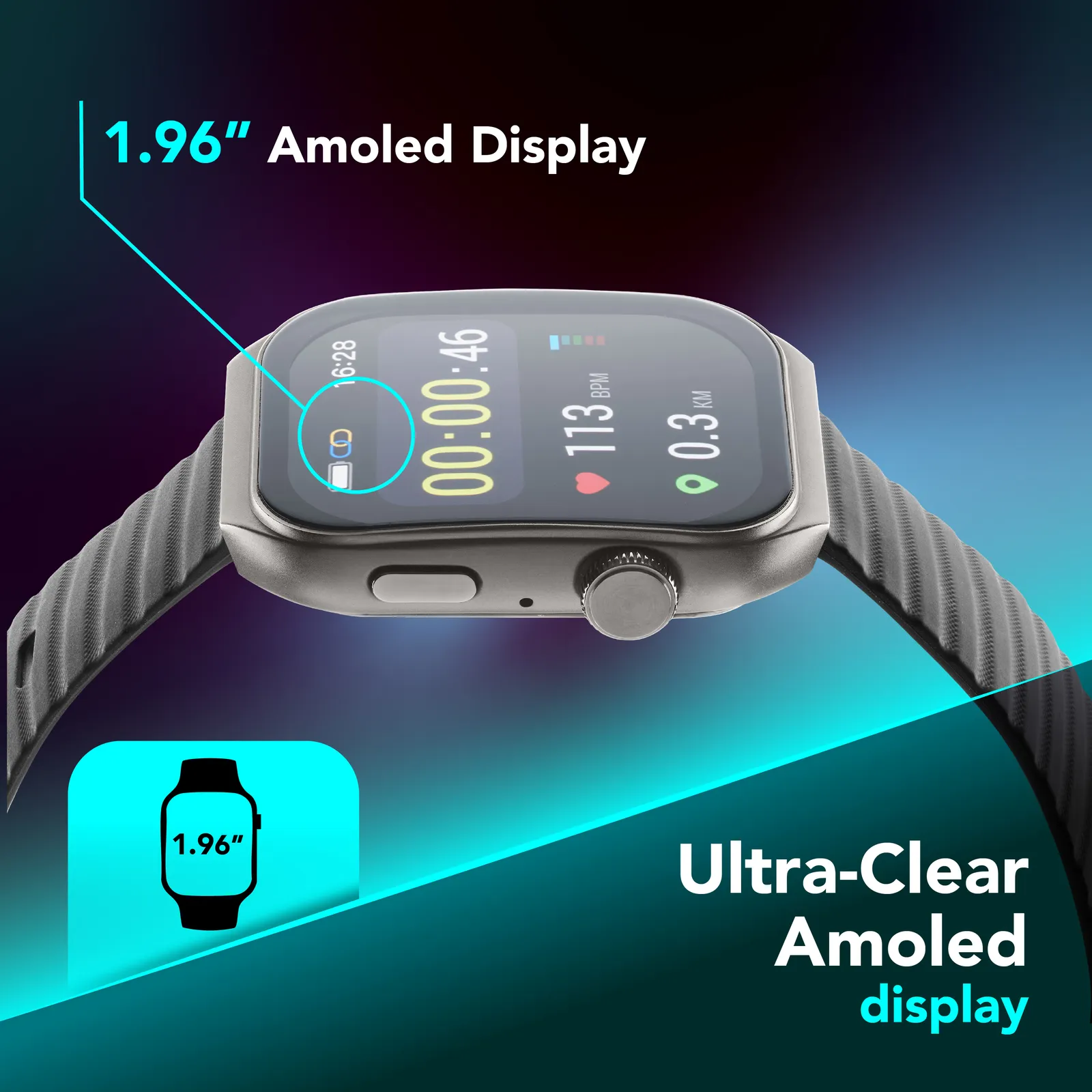 Cellularline BTIONWATCHULTRAK smartwatch / sport watch – slika 8