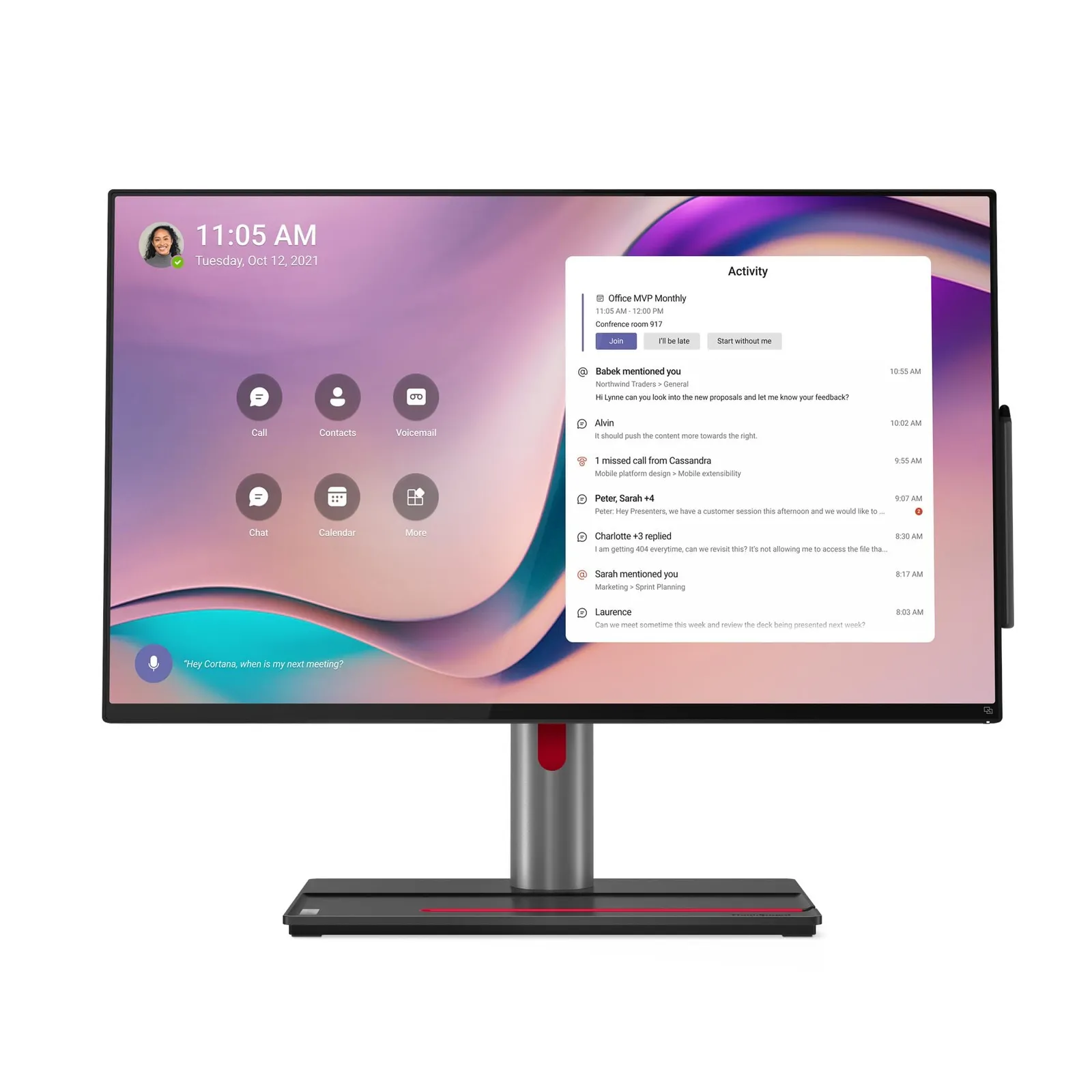 Lenovo ThinkSmart View Plus video conferencing system – slika 3