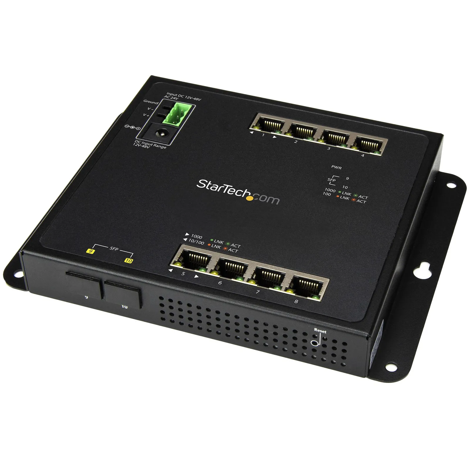 StarTech.com IES101G2SFPW network switch