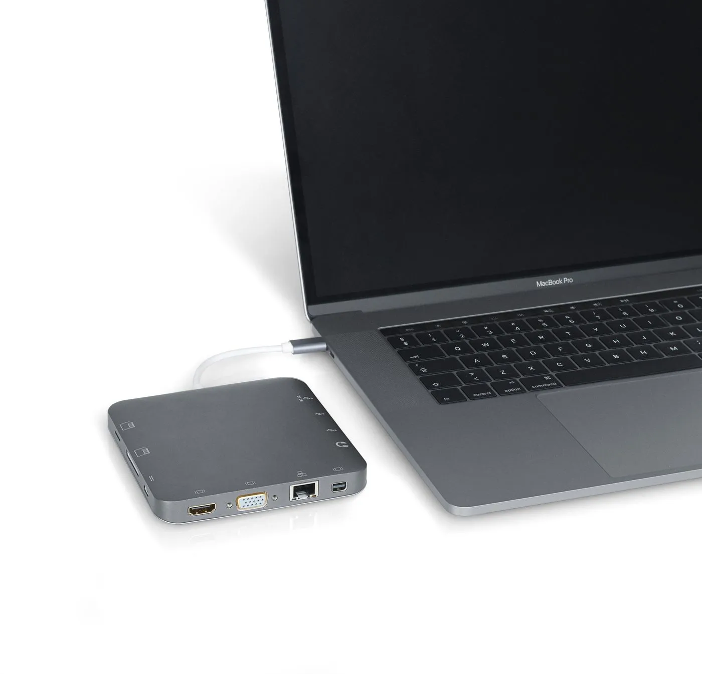 eSTUFF USB-C Docking Hub Grey – slika 6
