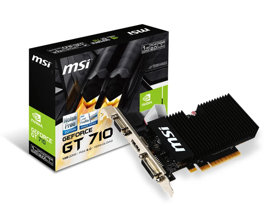 MSI GT 710 1GD3H LPV1 graphics card