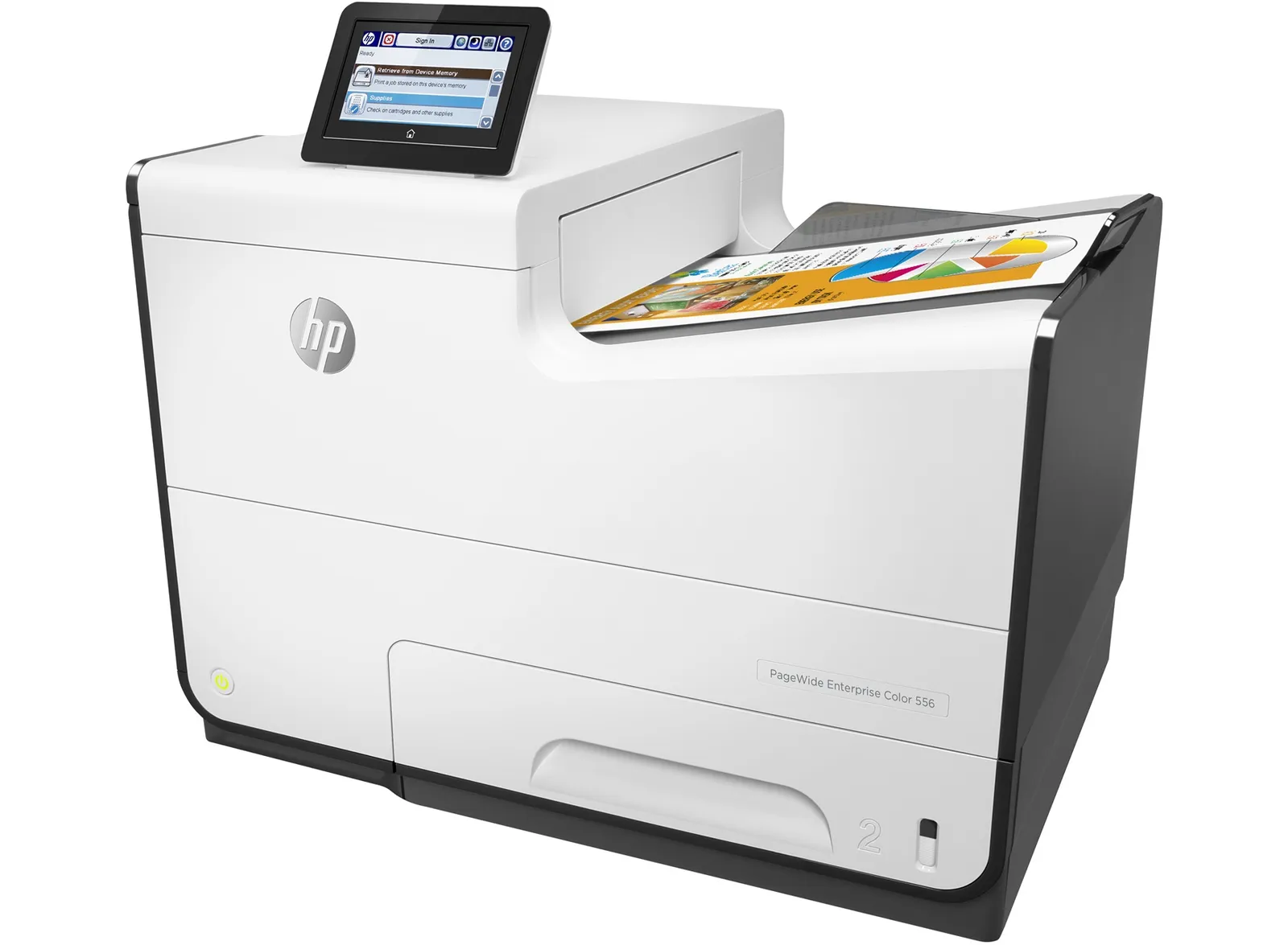 HP PageWide Enterprise Color 556dn inkjet printer – slika 2