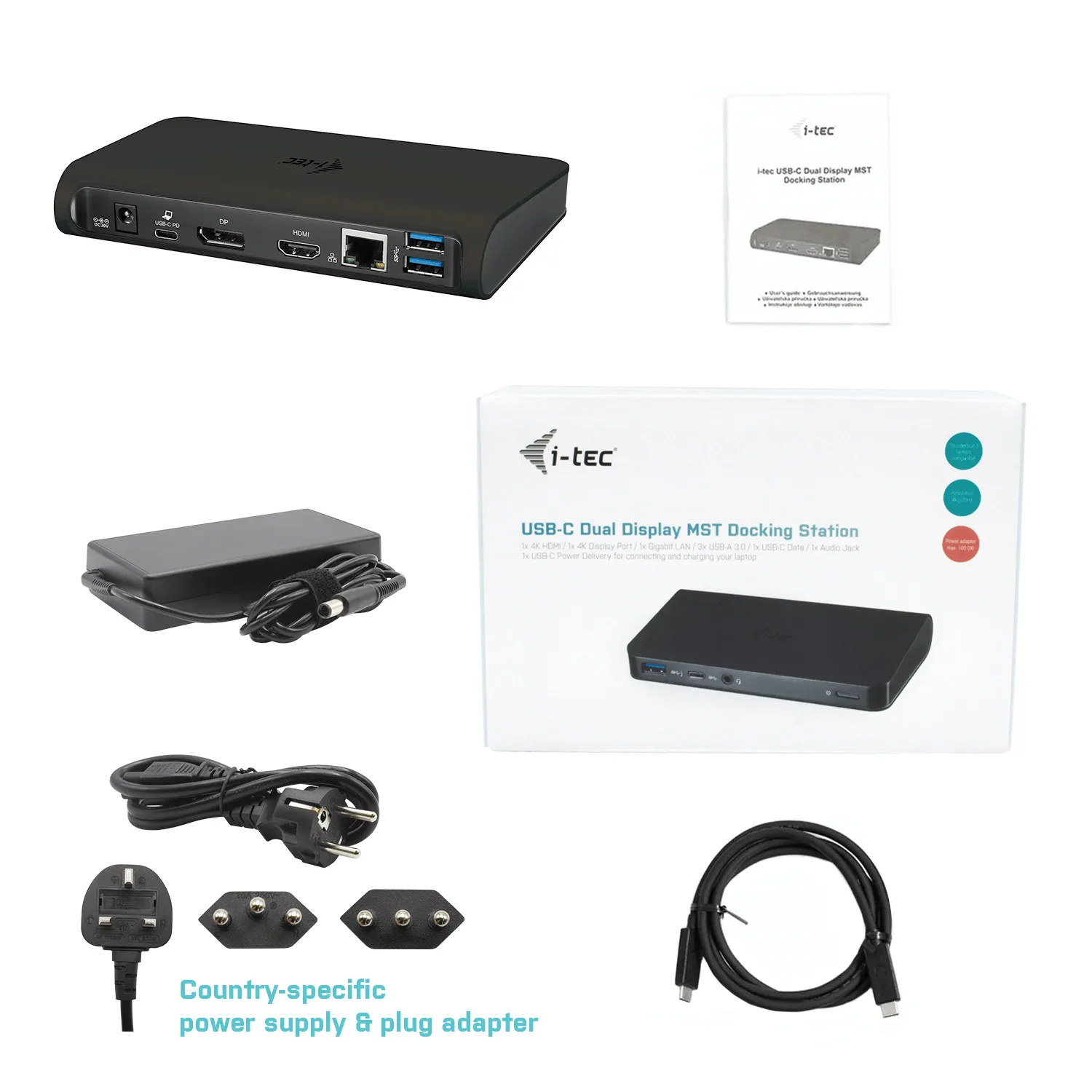 i-tec C31DUALDOCKPDUK laptop dock/port replicator – slika 6