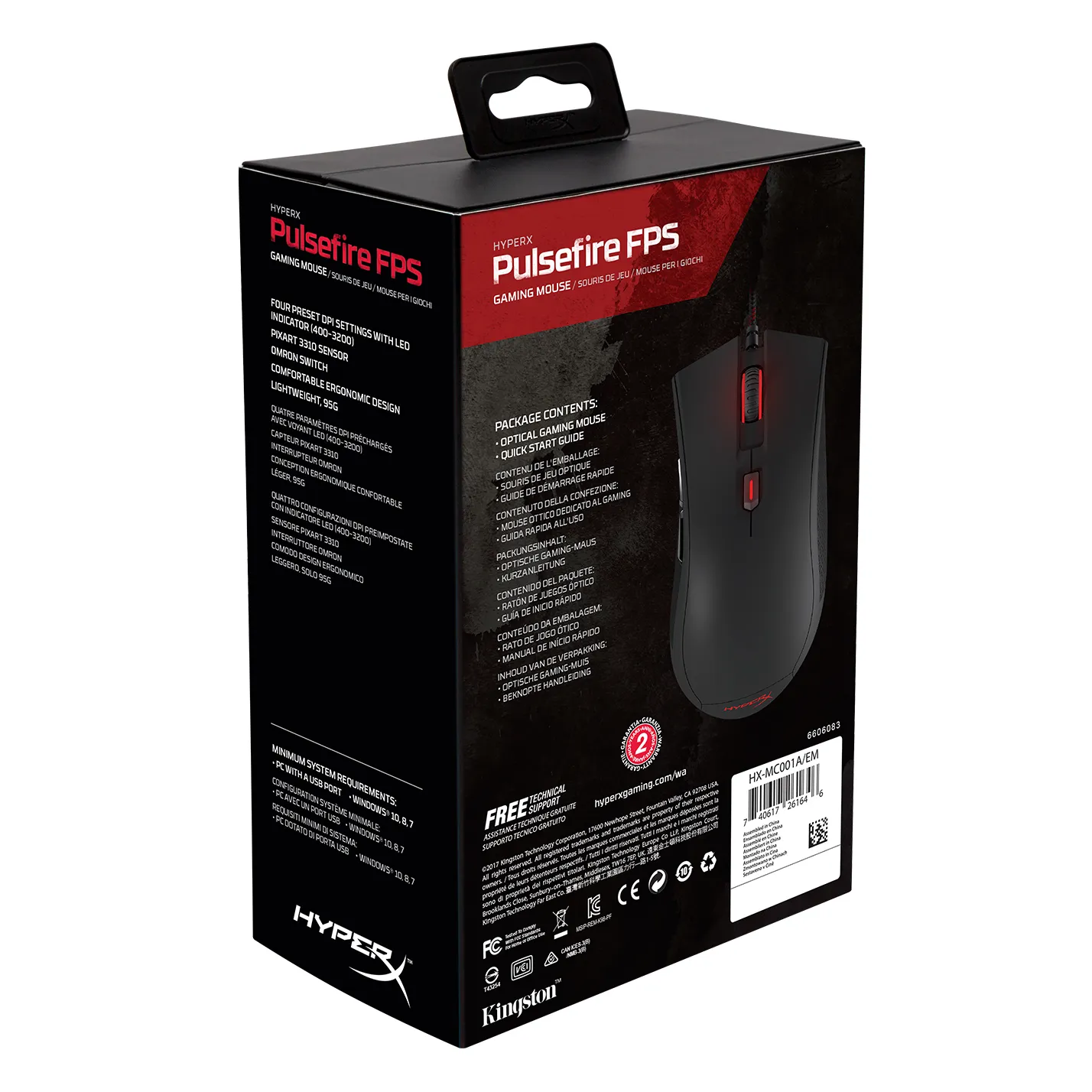 HyperX Pulsefire FPS mouse – slika 9