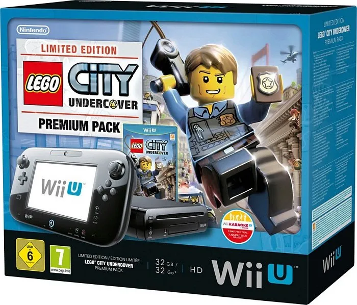 Nintendo Wii U Premium Pack - Lego City: Undercover