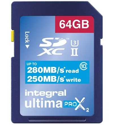 Integral INSDX64G10-280/250U2 memory card