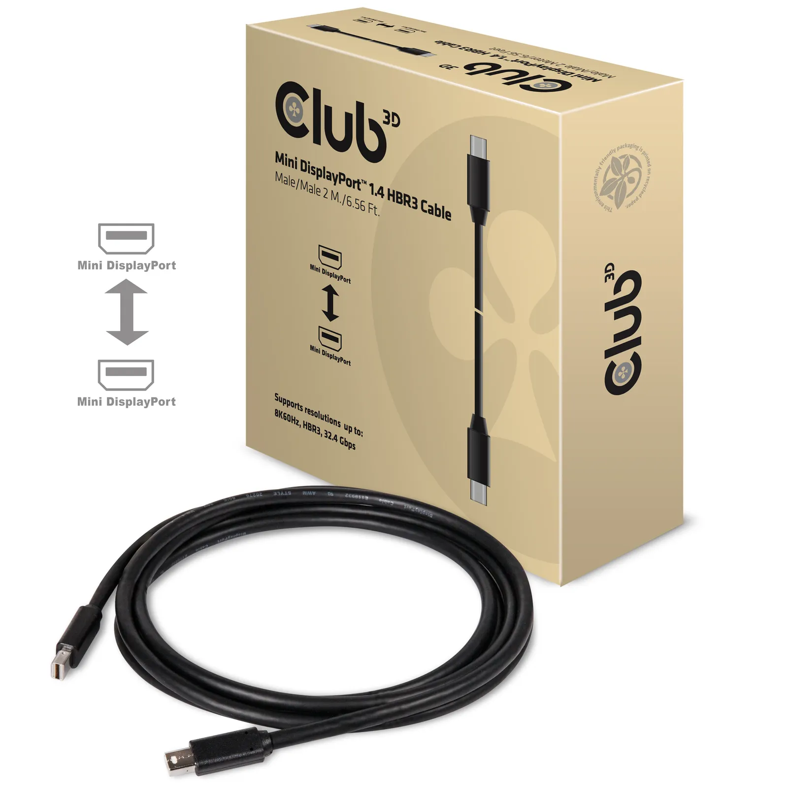 CLUB3D CAC-1164 DisplayPort cable – slika 2